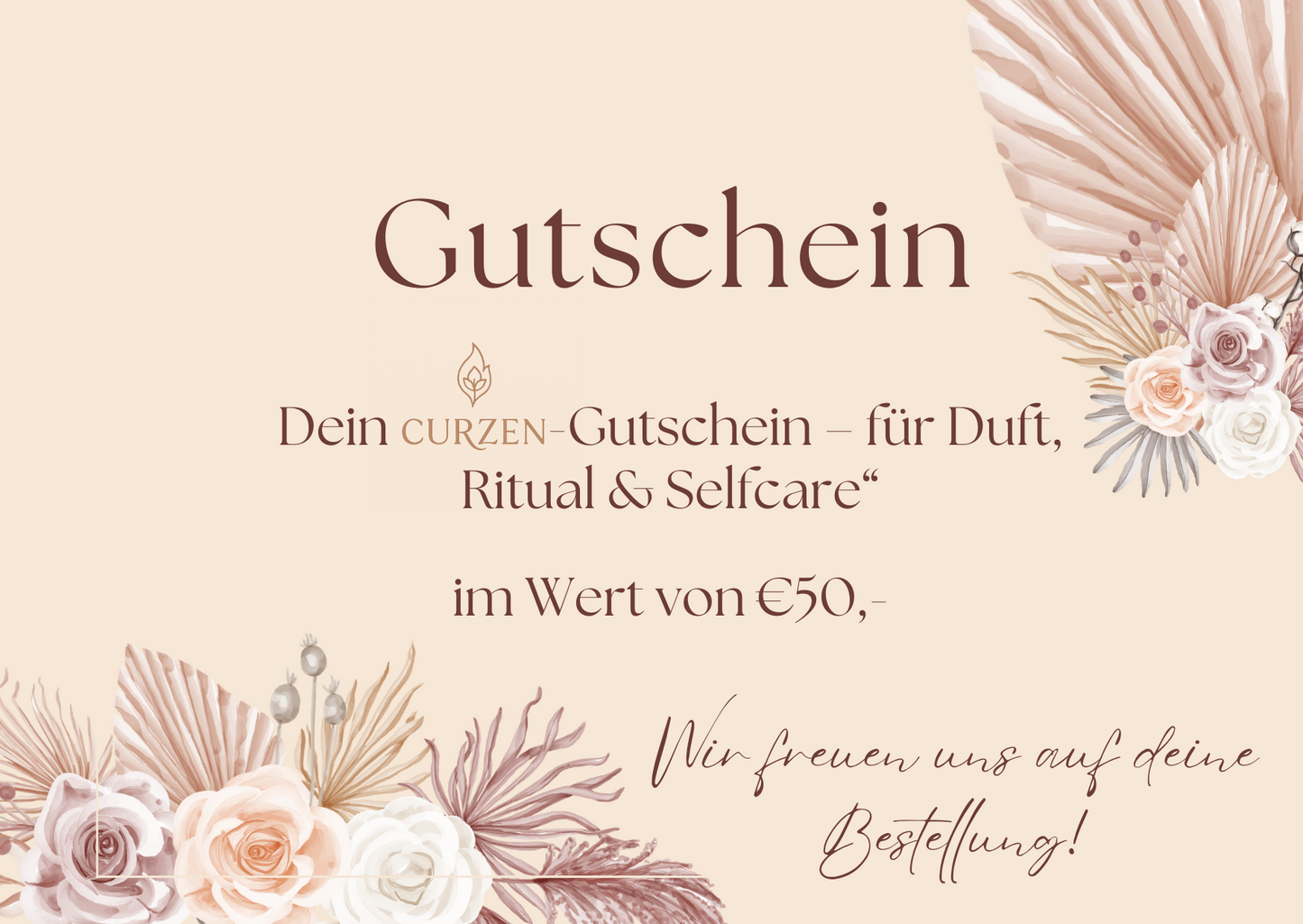 🕯️CURZEN Geschenkgutschein🎁